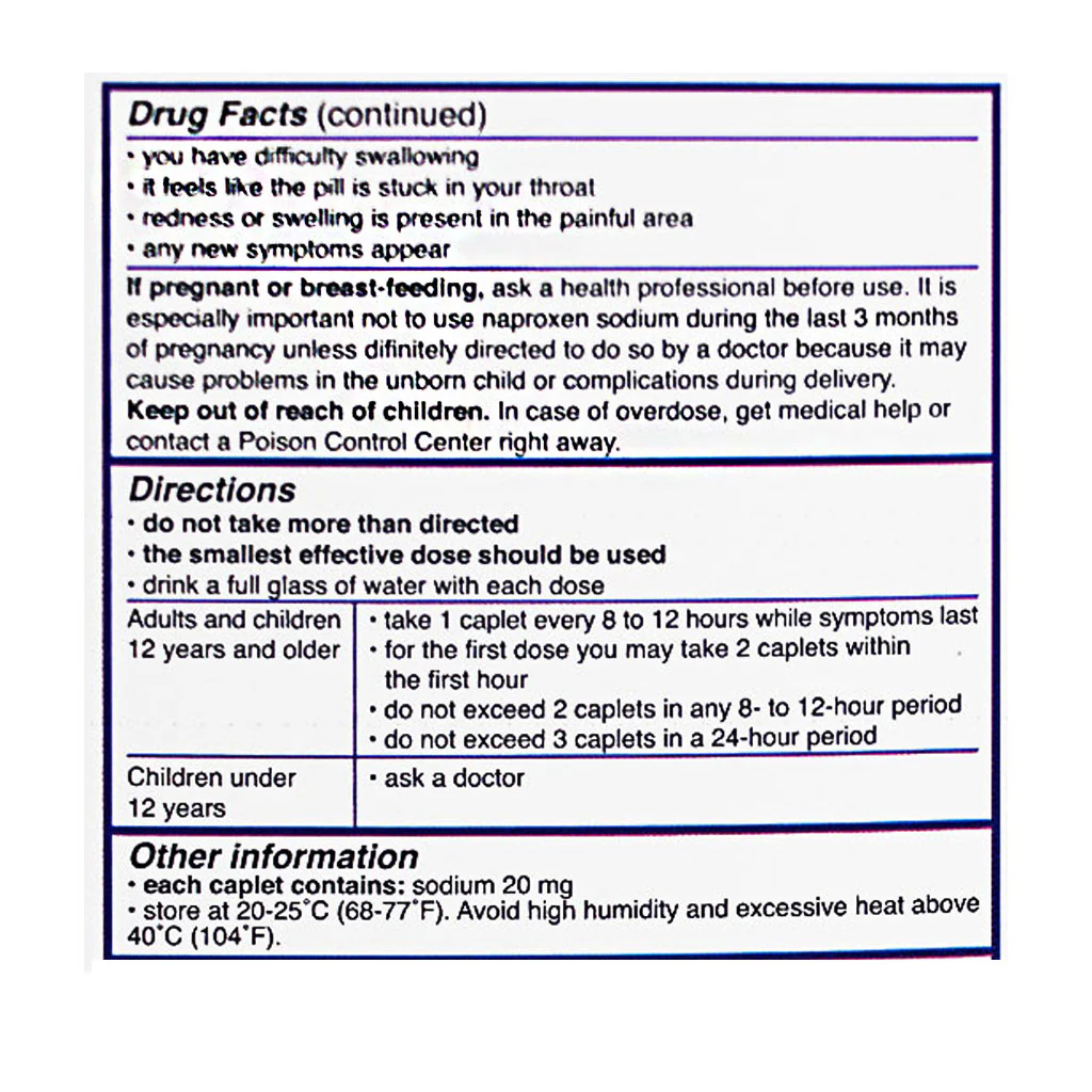 Aleve Carded - Card of 2 - Image 4