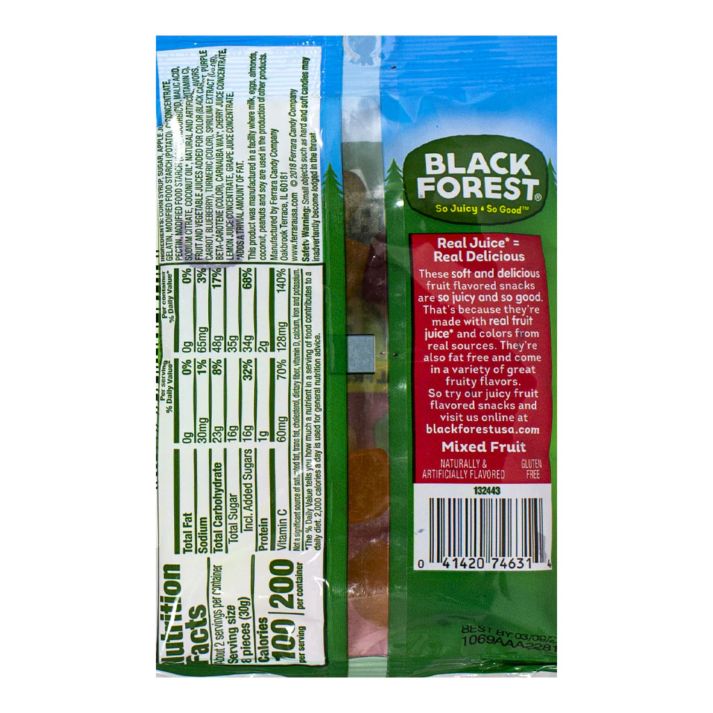Black Forest Juicy Burst Gummies - 2.25 oz. - Image 2