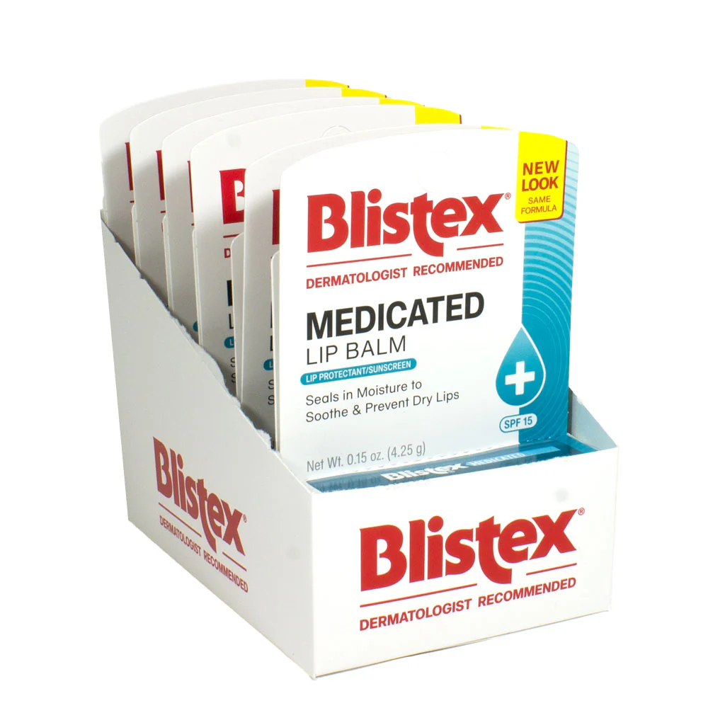 Blistex Medicated Lip Balm SPF 15 - 0.15 oz. Tube - Image 2