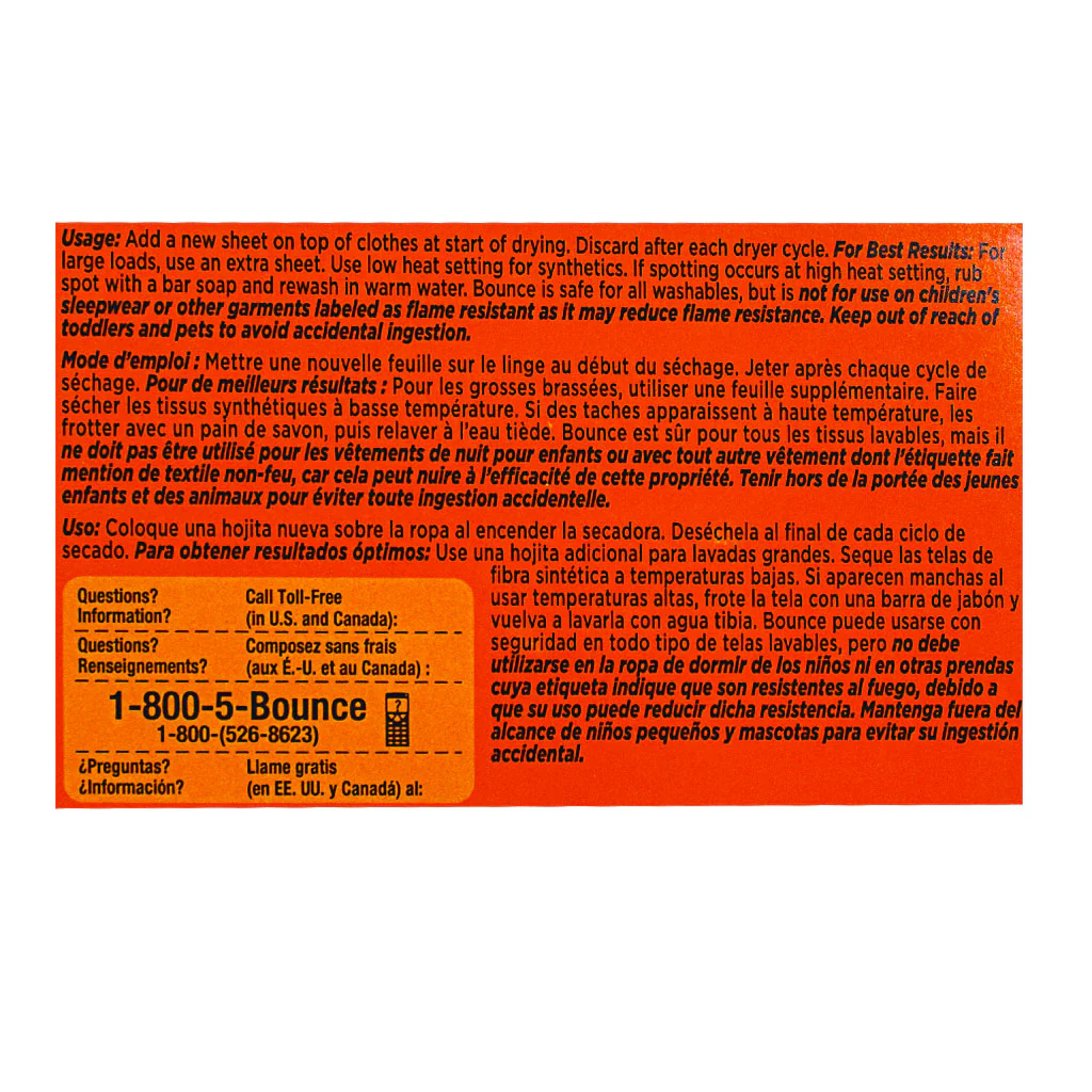 Bounce Fabric Softener Sheets - Box of 2 - Image 2