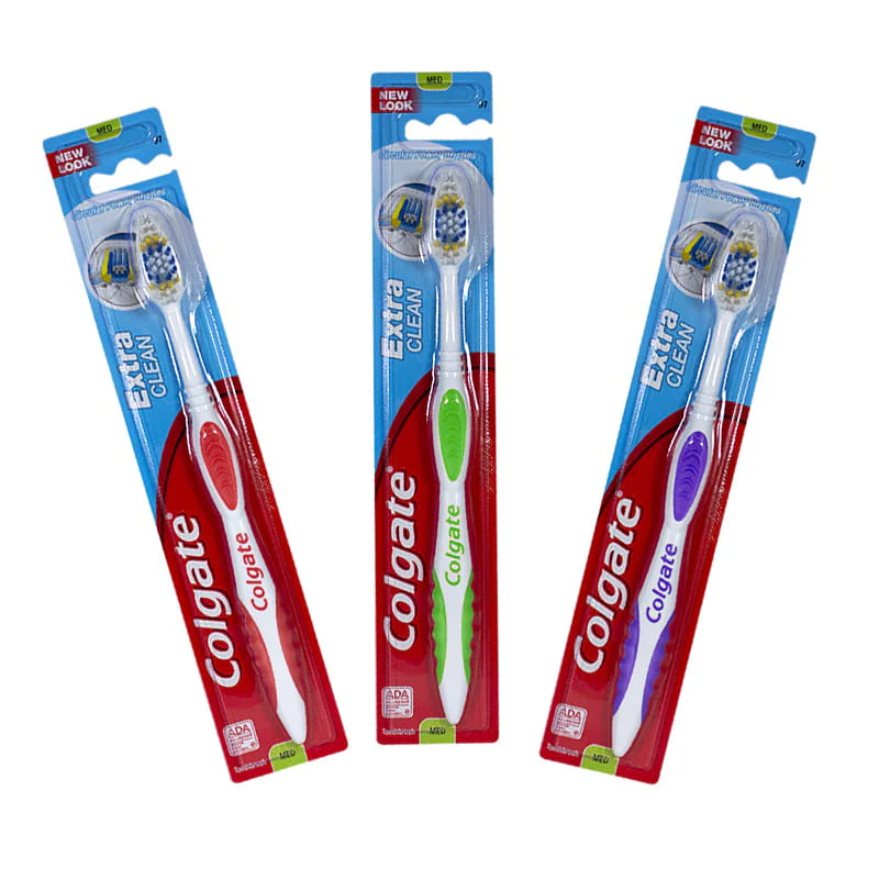 Colgate Extra Clean Medium Toothbrush - Image 2