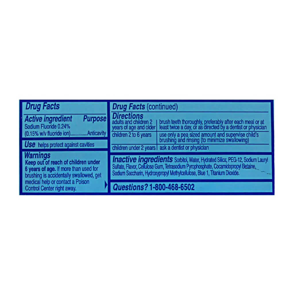Colgate Max Fresh Cool Mint Toothpaste - 1 oz. - Image 3