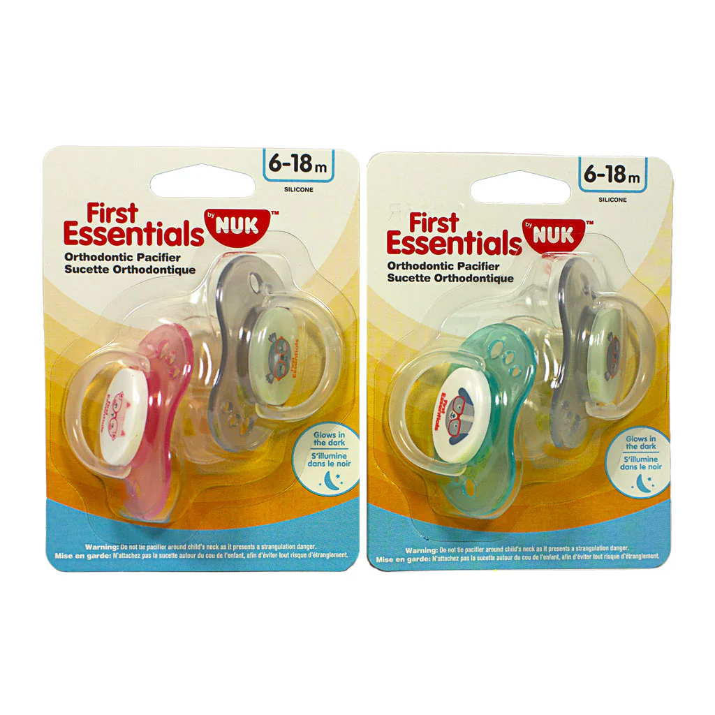 First Essentials by NUK Comfort Fit Pacifier Size 2 - Pack of 2 - Image 2