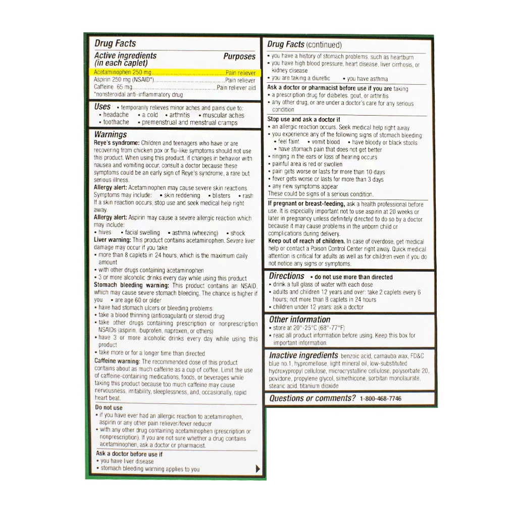 Excedrin Extra Strength - Pack of 2 - Image 3