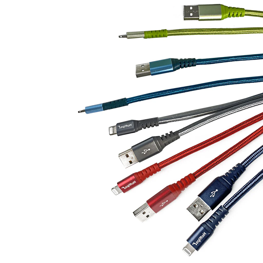 Hottips Braided Cable With Lightning Connector - 10 ft. - Image 3