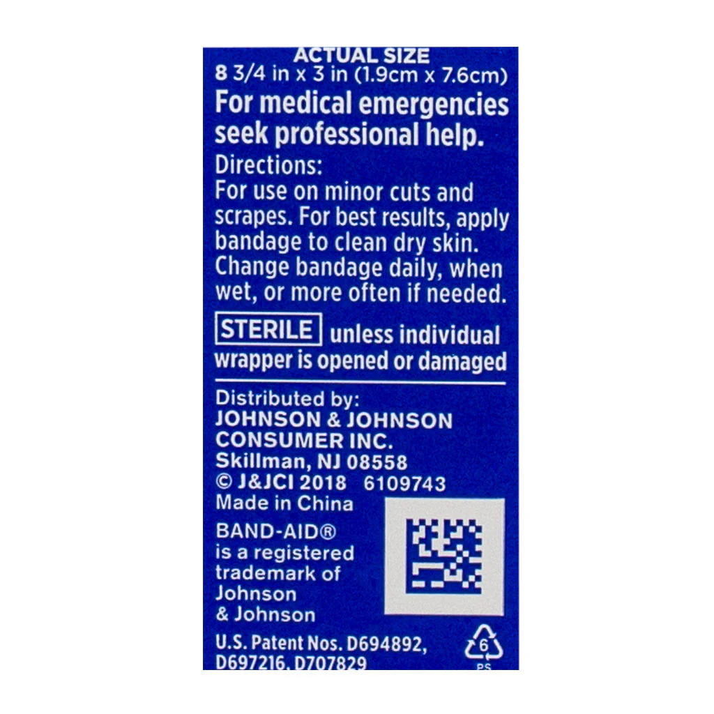 Johnson & Johnson Flexible Fabric Band-Aids - Pack of 8 - Image 3