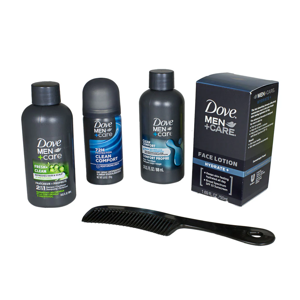 Men's Hair Care Kit and Face Lotion - Image 2