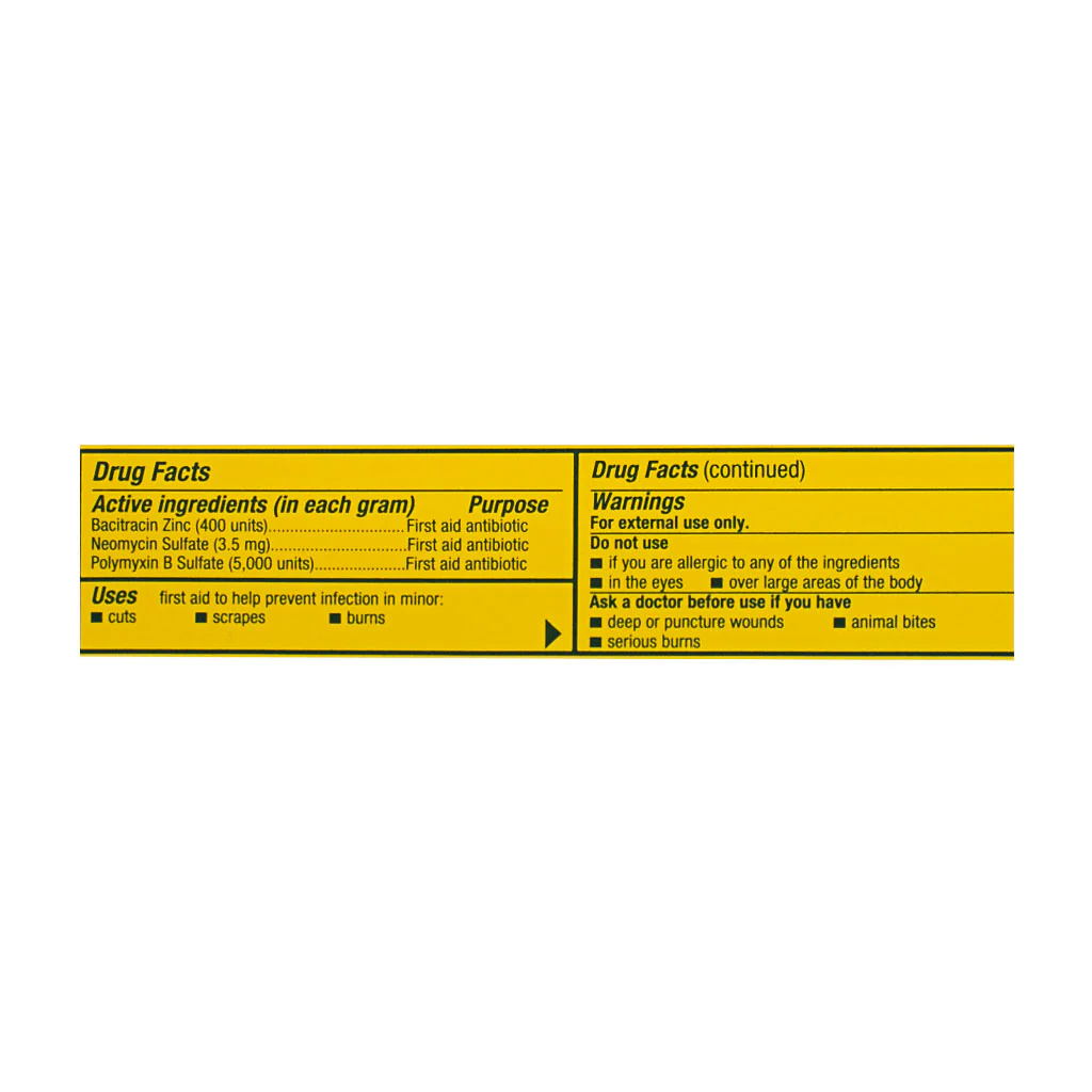 UNAVAILABLE - Neosporin Antibiotic Ointment - 0.9 gm. Foil Pack - Image 5