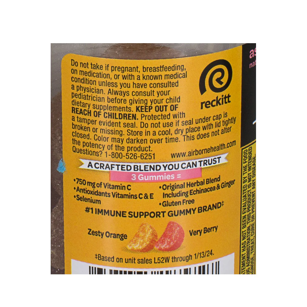 Airborne Gummies- 21ct - Image 2