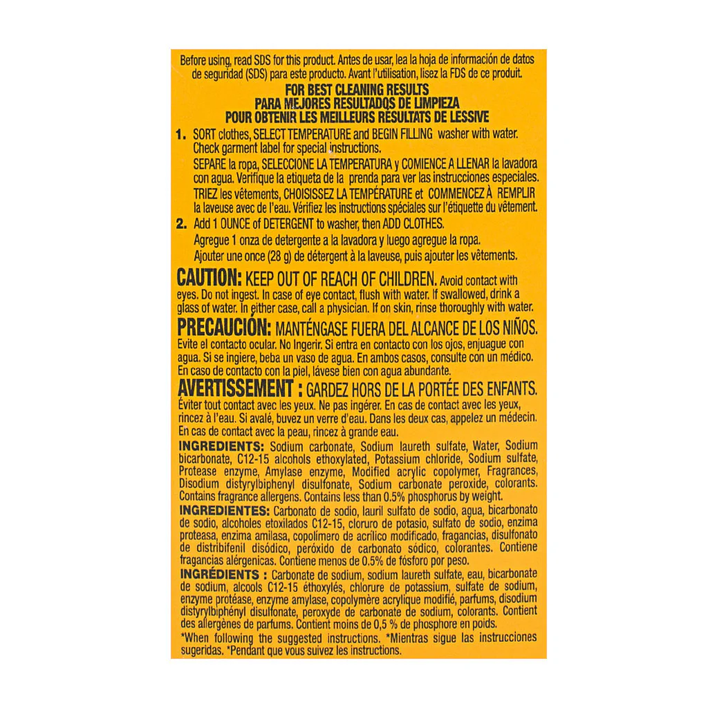 Arm & Hammer Plus OxiClean 2 Loads HE Laundry Detergent - 2 oz. - Image 2