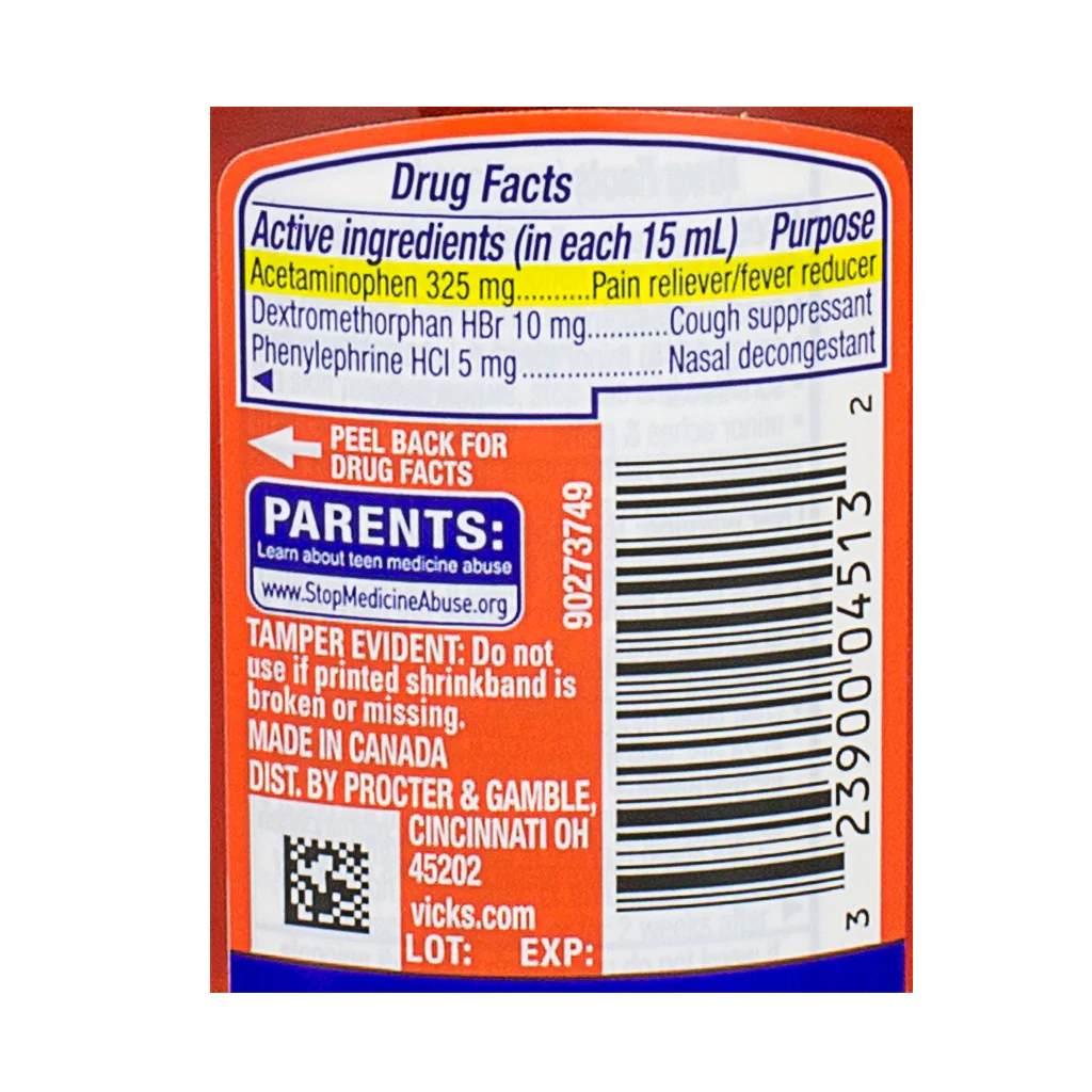 Dayquil Cold & Flu- 4 oz. - Image 2
