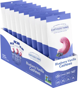 Earthside Farms Blueberry Vanilla Cashews- 1.5 oz - Image 3