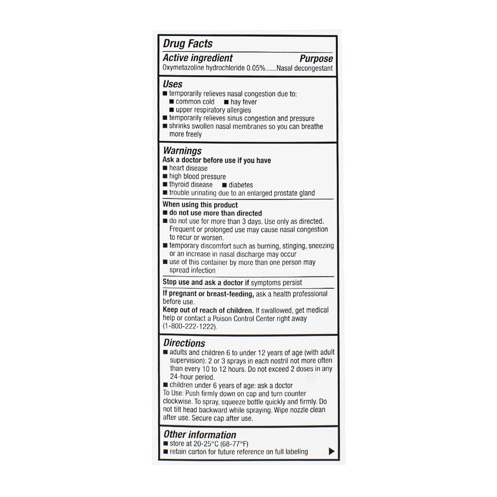 Good Sense Nasal Spray- 1 oz - Image 3
