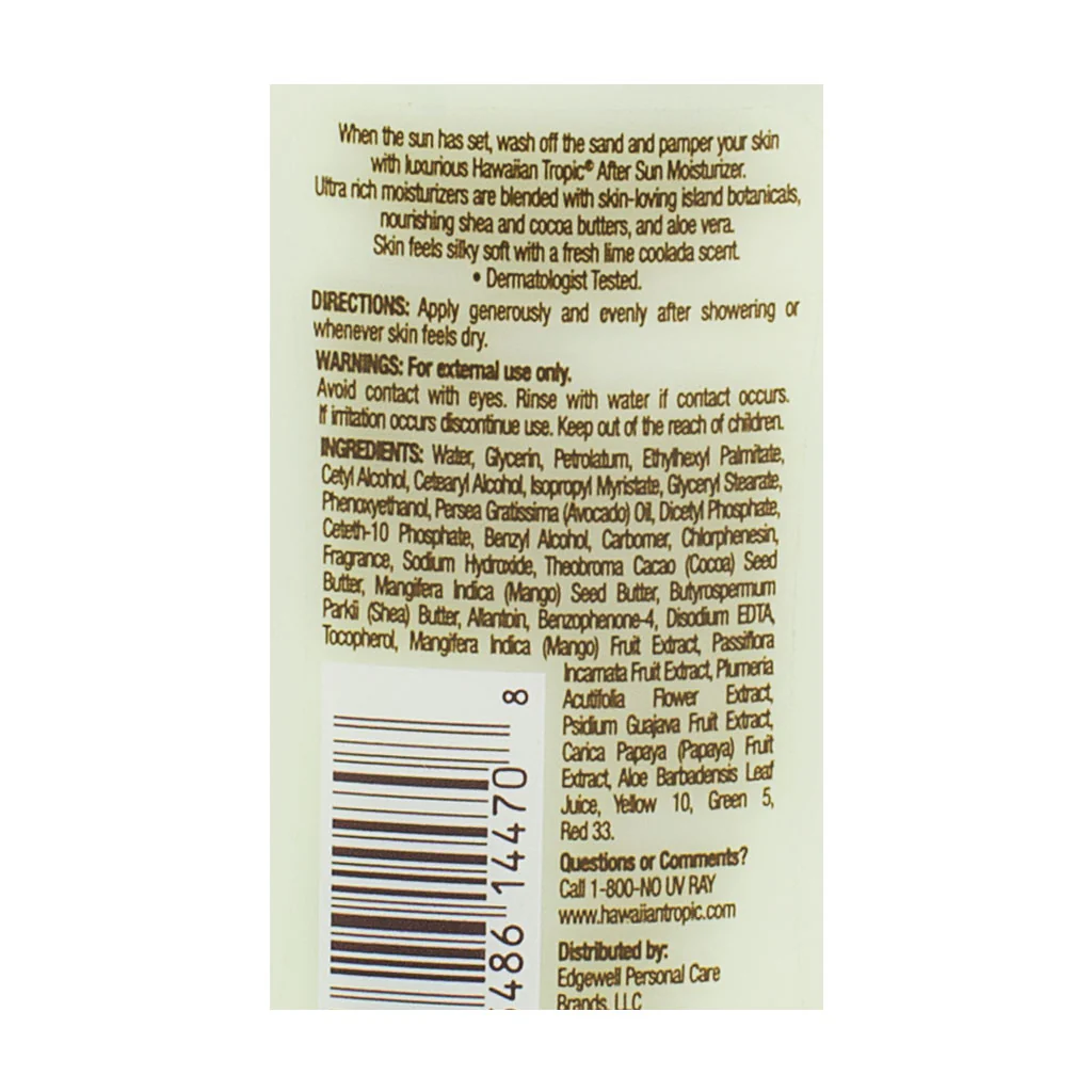 Hawaiian Tropic Lime Coolada After Sun Lotion - 2 oz. - Image 2