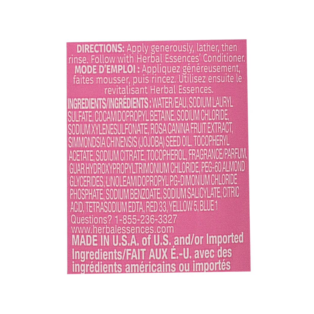 Herbal Essences Rose Hips Smooth Shampoo - 3.38 oz. - Image 2
