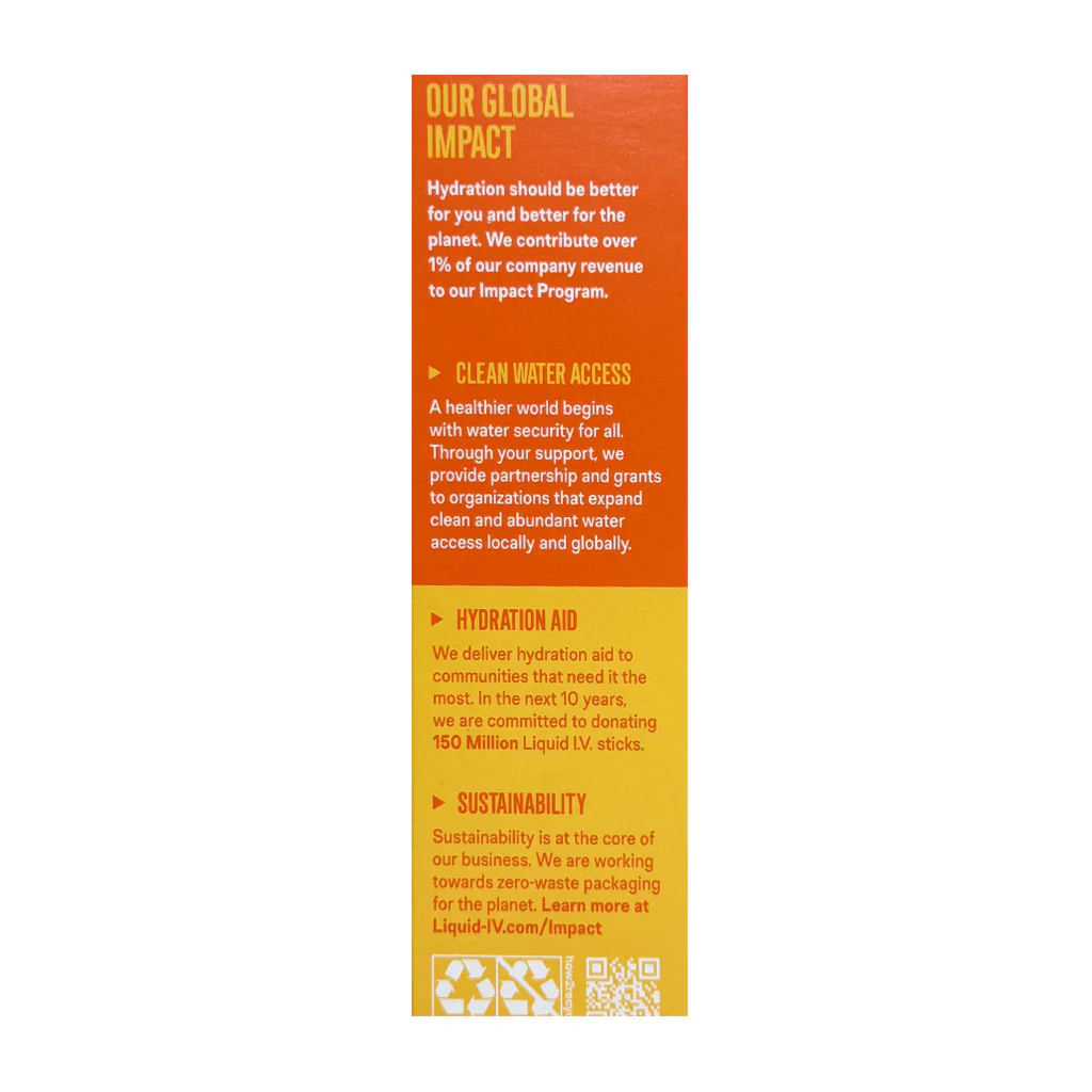 Liquid I.V. Tangerine- 3ct - Image 2