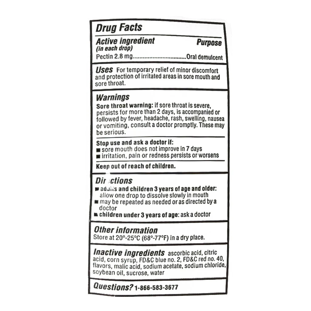 Luden's Wild Cherry Throat Drops - Bag of 30 - Image 2