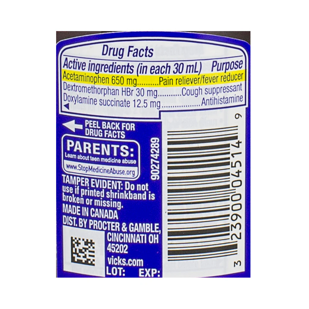 Nyquil Cold & Flu- 4 oz. - Image 2