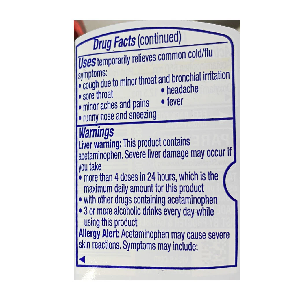 Nyquil Cold & Flu- 4 oz. - Image 4