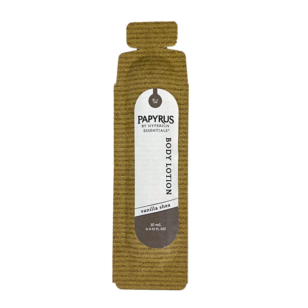 Papyrus Body Lotion in Paper Vials -10 ml