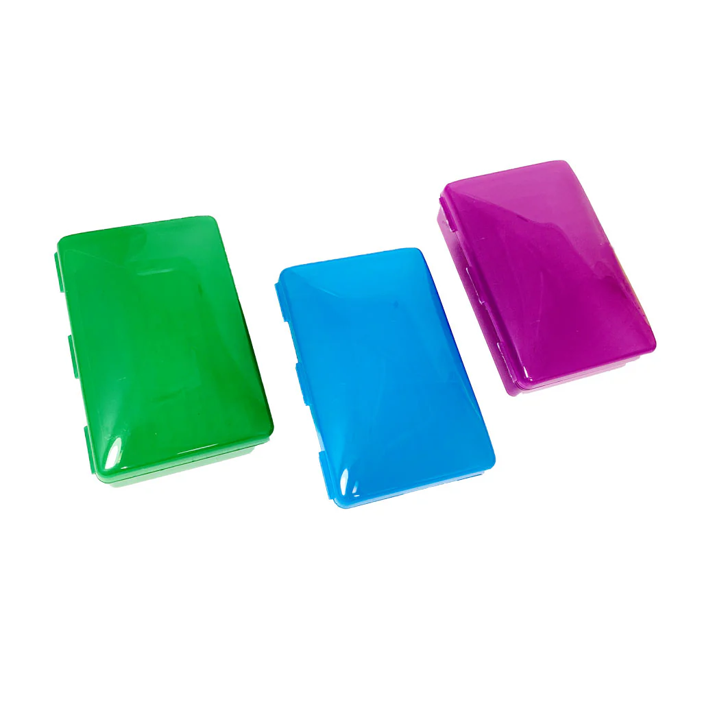 Plastic FreeStyle Soap Box  Assorted Colors - 5 oz. - Image 3