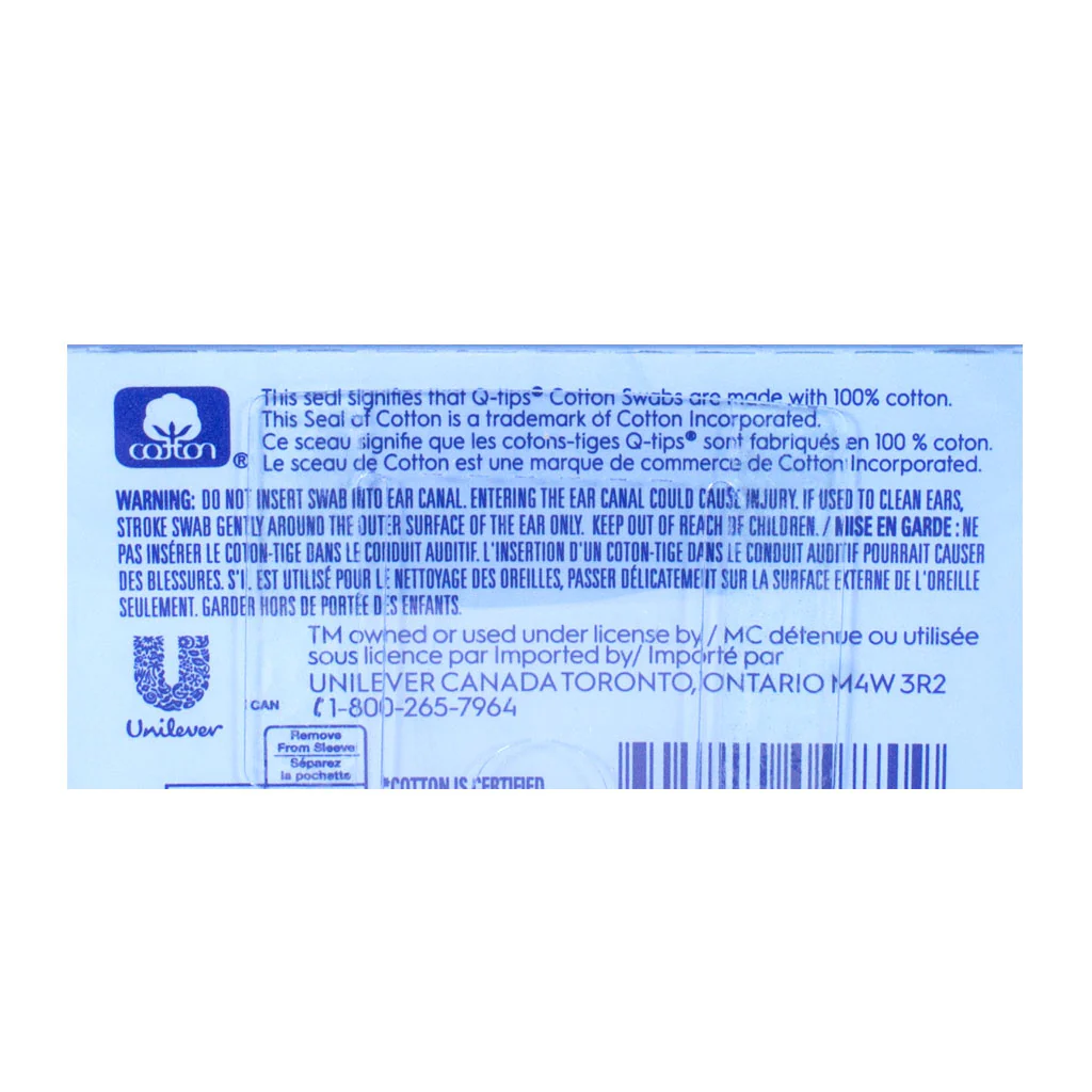 Q-tips Organic Cotton Swabs - 30 ct. - Image 2