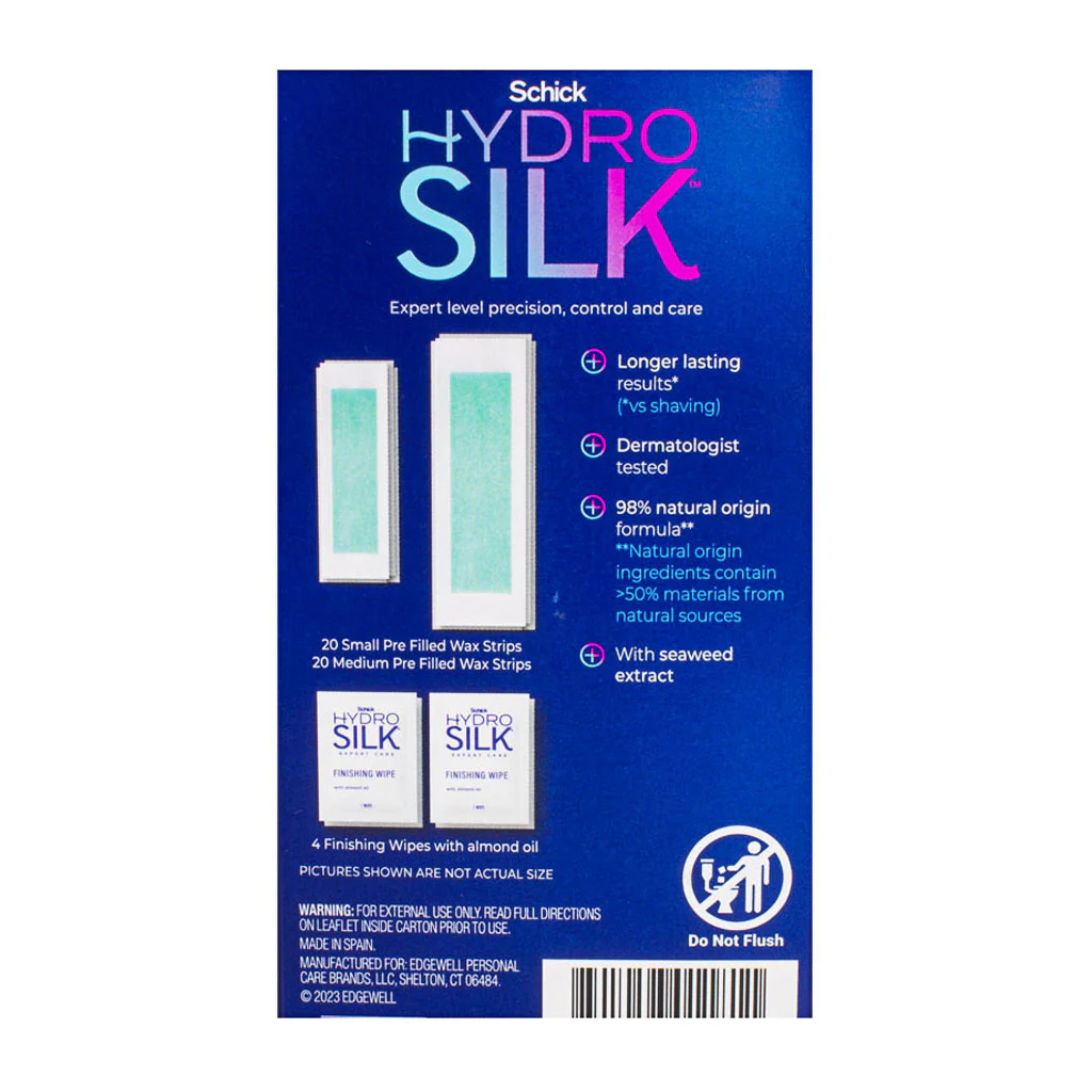 Schick Hydro Silk Targeted Detail Waxing Strips Face + Pubic - 40 ct. - Image 3