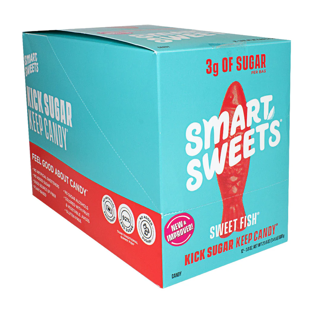 Smartsweets Sweet Fish Gummy Candy - 1.8 oz. - Image 2