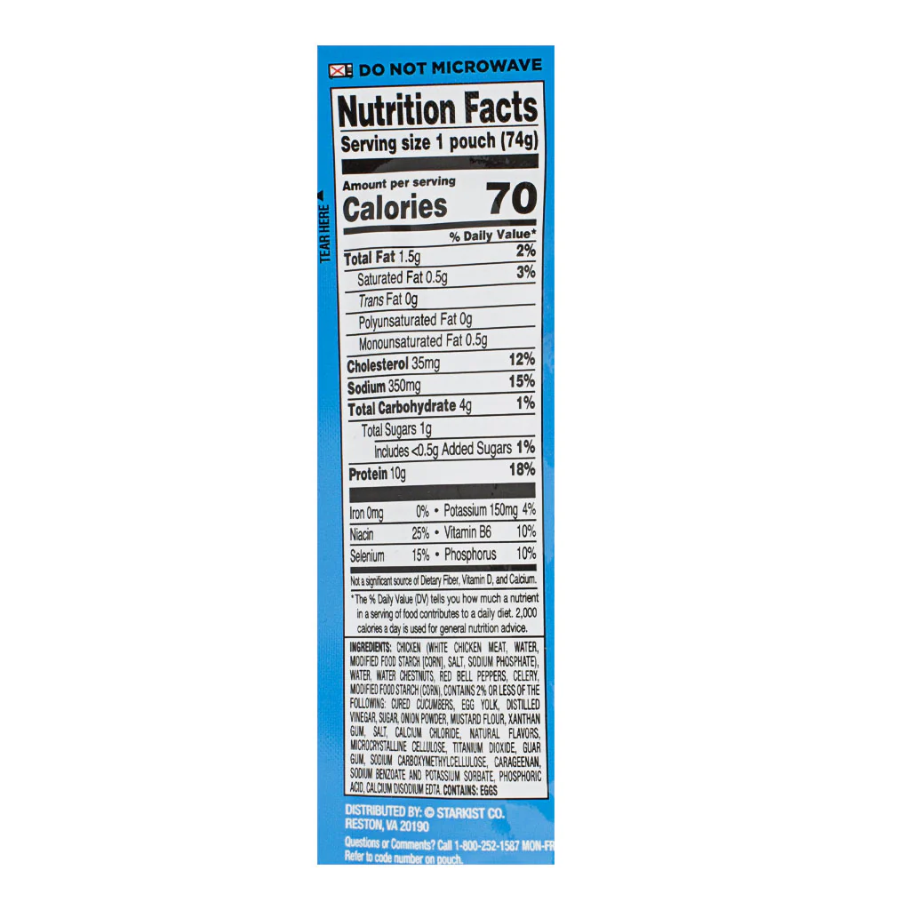 DBW - Starkist Chicken Salad Creations Pouch - 2.6 oz. - Image 2