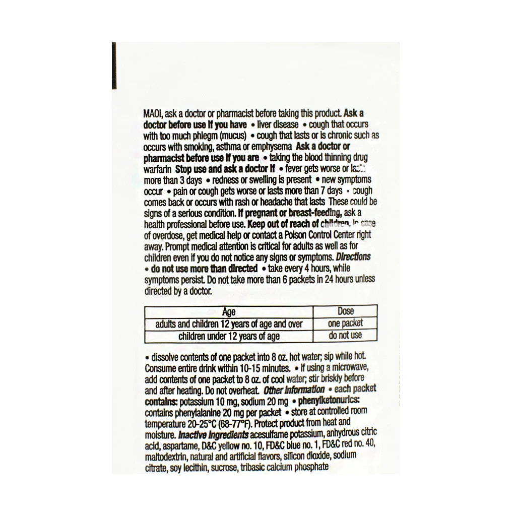 Theraflu Severe Cold & Cough Daytime Dispenser - Packet of 1 - Image 5