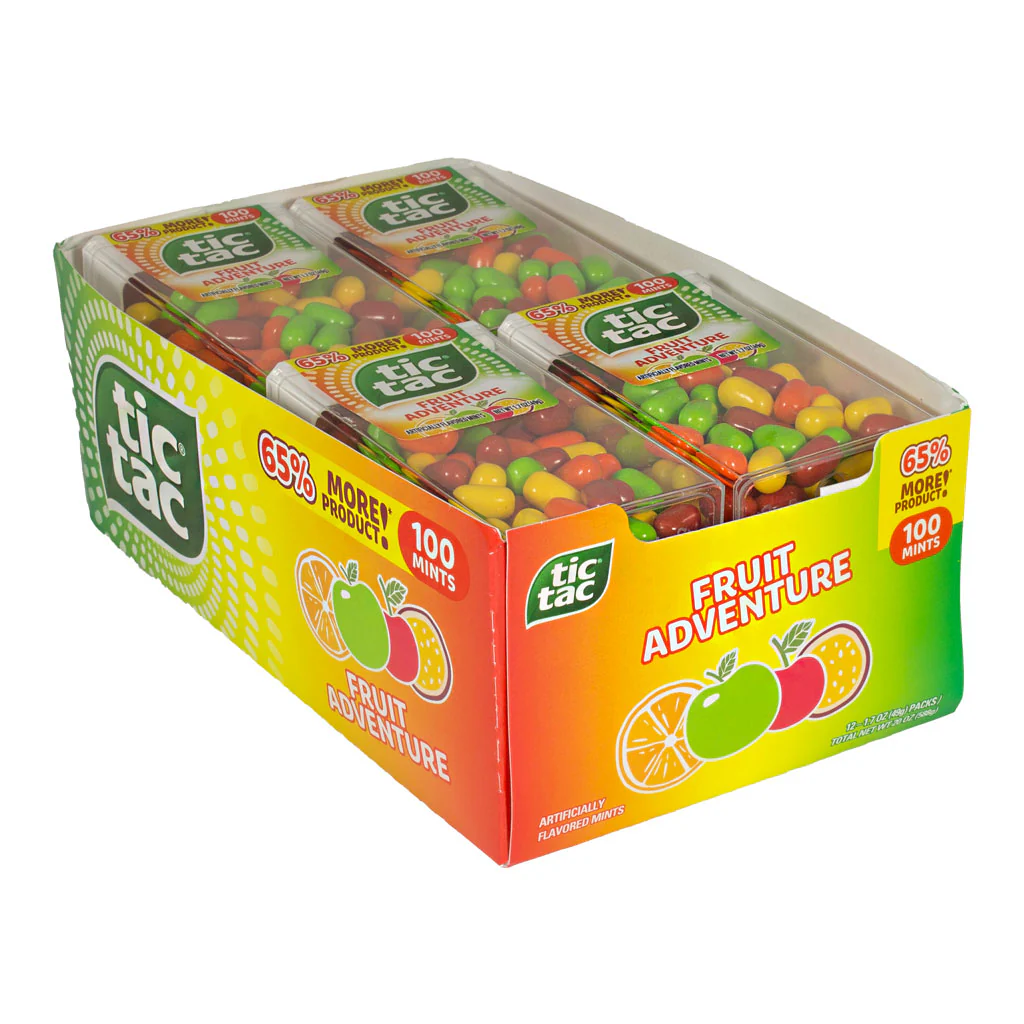 Tic Tac Fruity Adventure Breath Mints - 1.7 oz. - Image 2