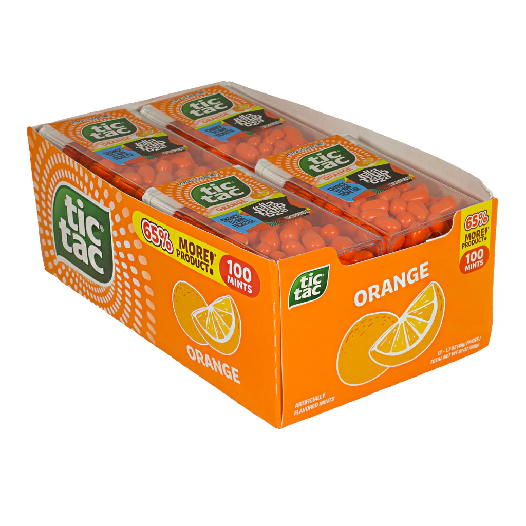 Tic Tac Orange Breath Mints - 1.7 oz. - Image 2