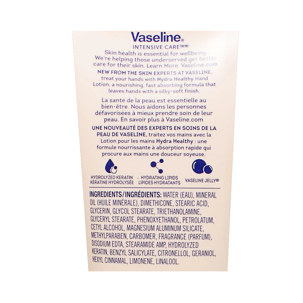 Vaseline Intensive Care Healthy Hands Stronger Nails Lotion - 3.4 oz. - Image 2