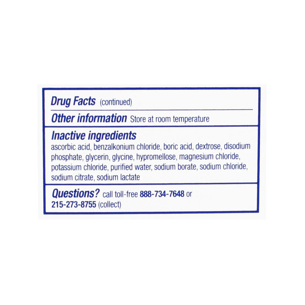 Visine Dry Eye Relief 0.5 oz, Twin Pack - Image 3