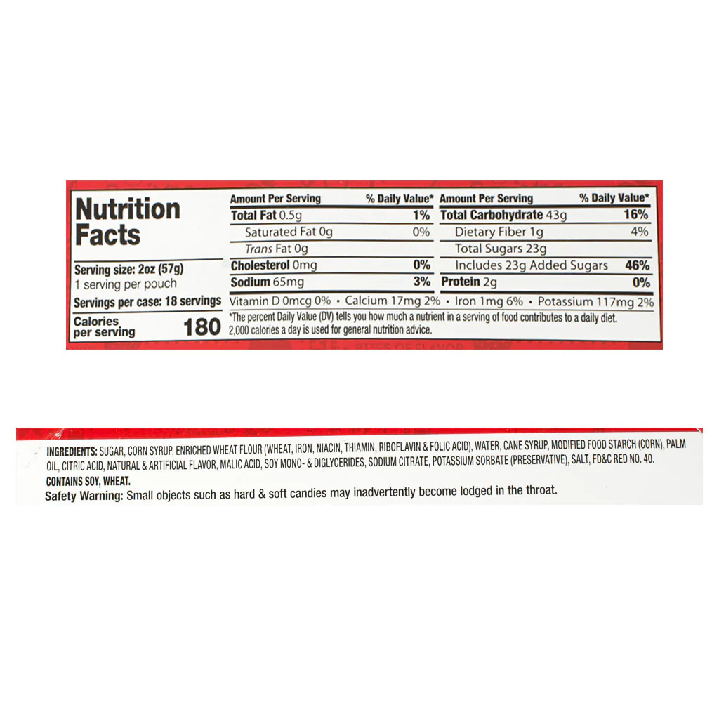 Wiley Wallaby Classic Red Minis Licorice Bites - 2 oz. - Image 3