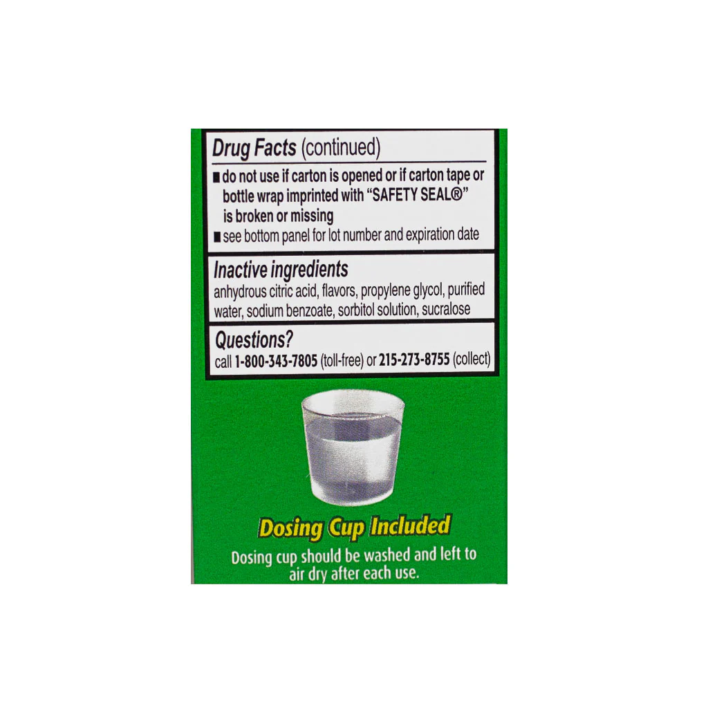 Zyrtec Children's Allergy Grape Syrup - 1 oz. - Image 3