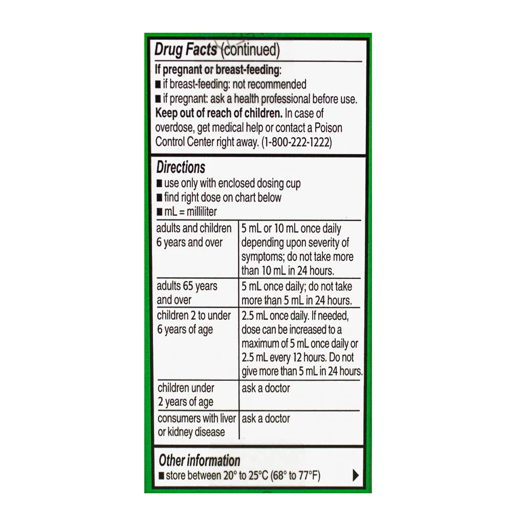 Zyrtec Children's Allergy Grape Syrup - 1 oz. - Image 4