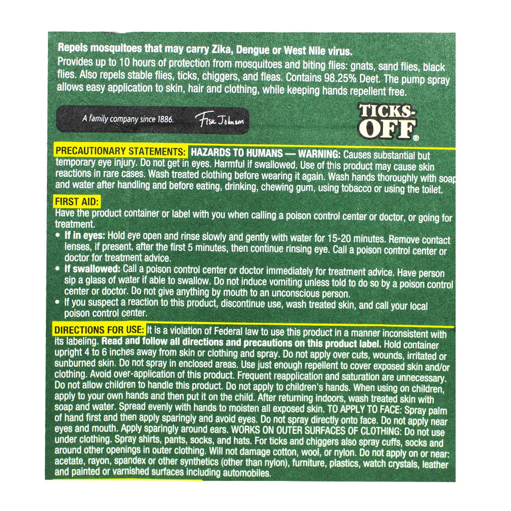 Off Deep Woods Sportsman Insect Repellent - 1 oz. Pump - Image 3