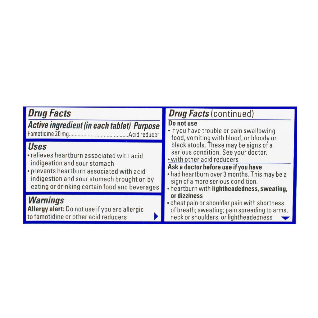 Pepcid Tablet Cool Arctic Mint 20ct - Image 3