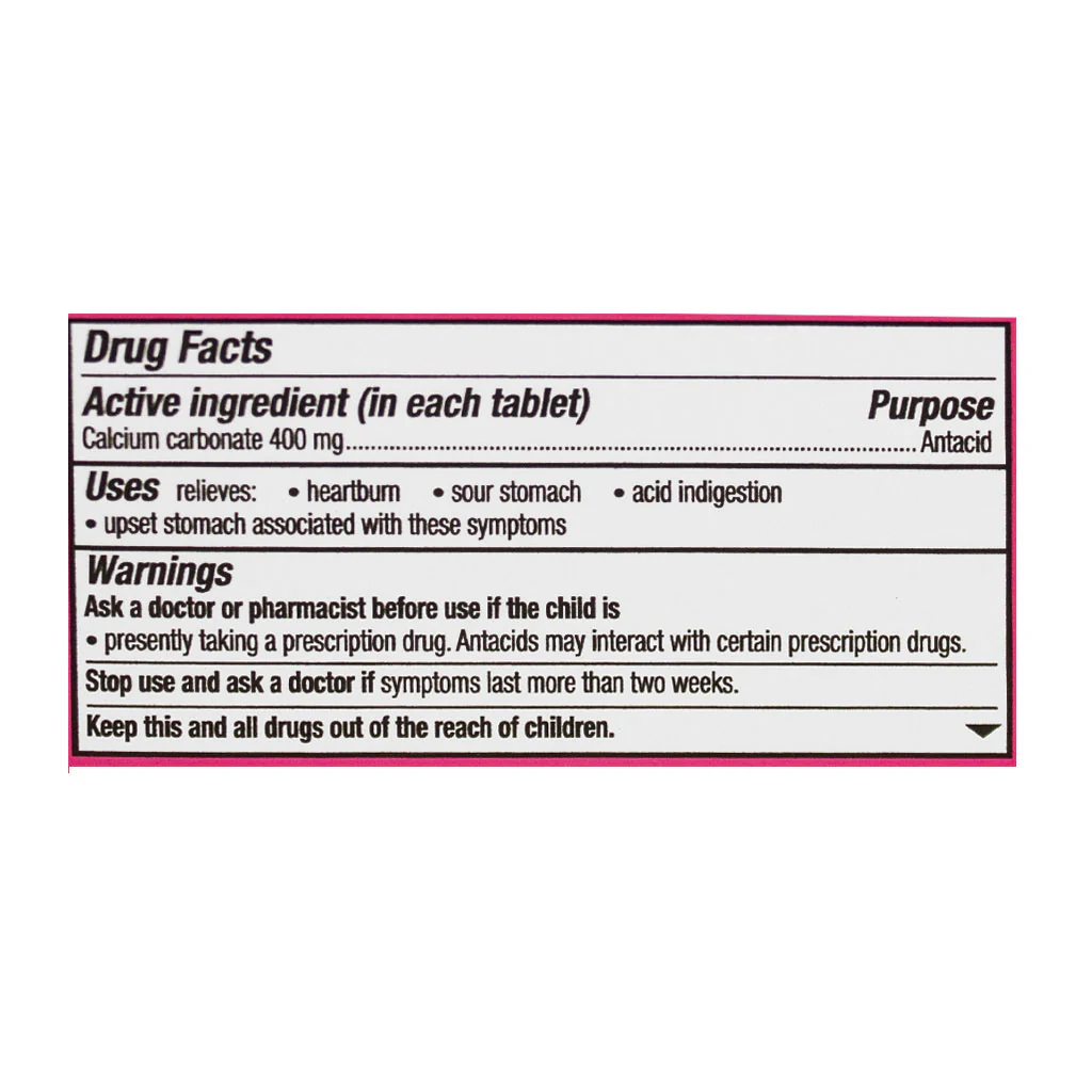 Pepto Kid's Bubblegum Chewable Tablets - Box of 24 - Image 3