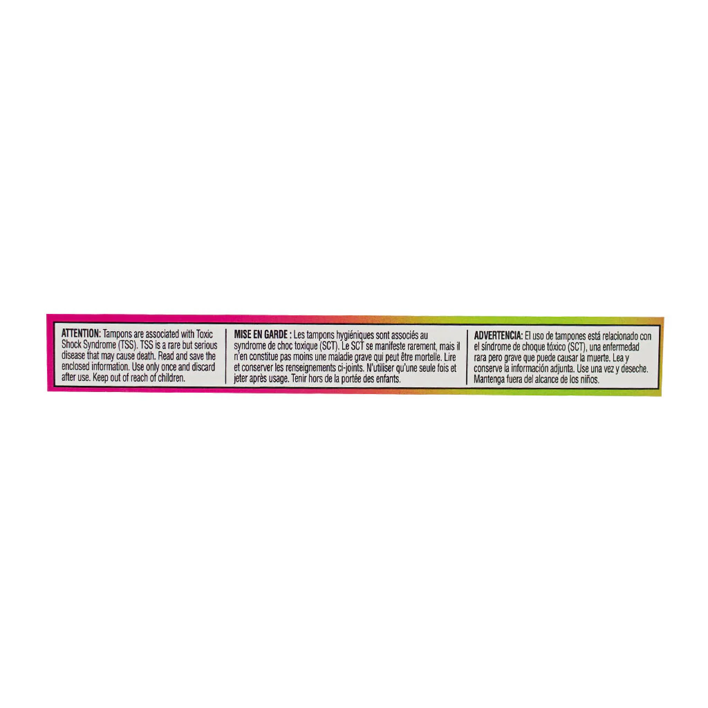 Playtex Sport Super Tampons - Box of 8 (Fragrance Free) - Image 3