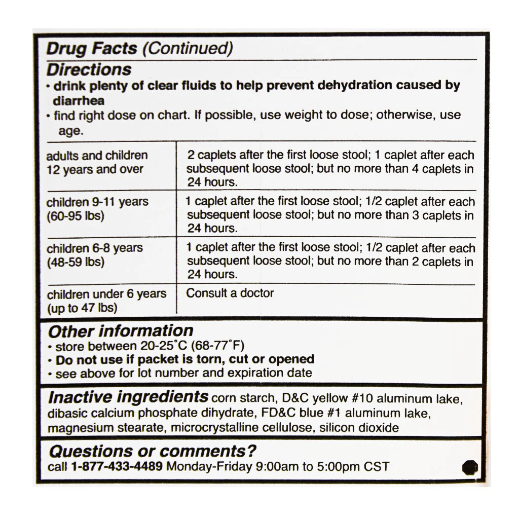 Prime Aid Stomach Relief (Compare to Imodium AD) - Pack of 2 - Image 4