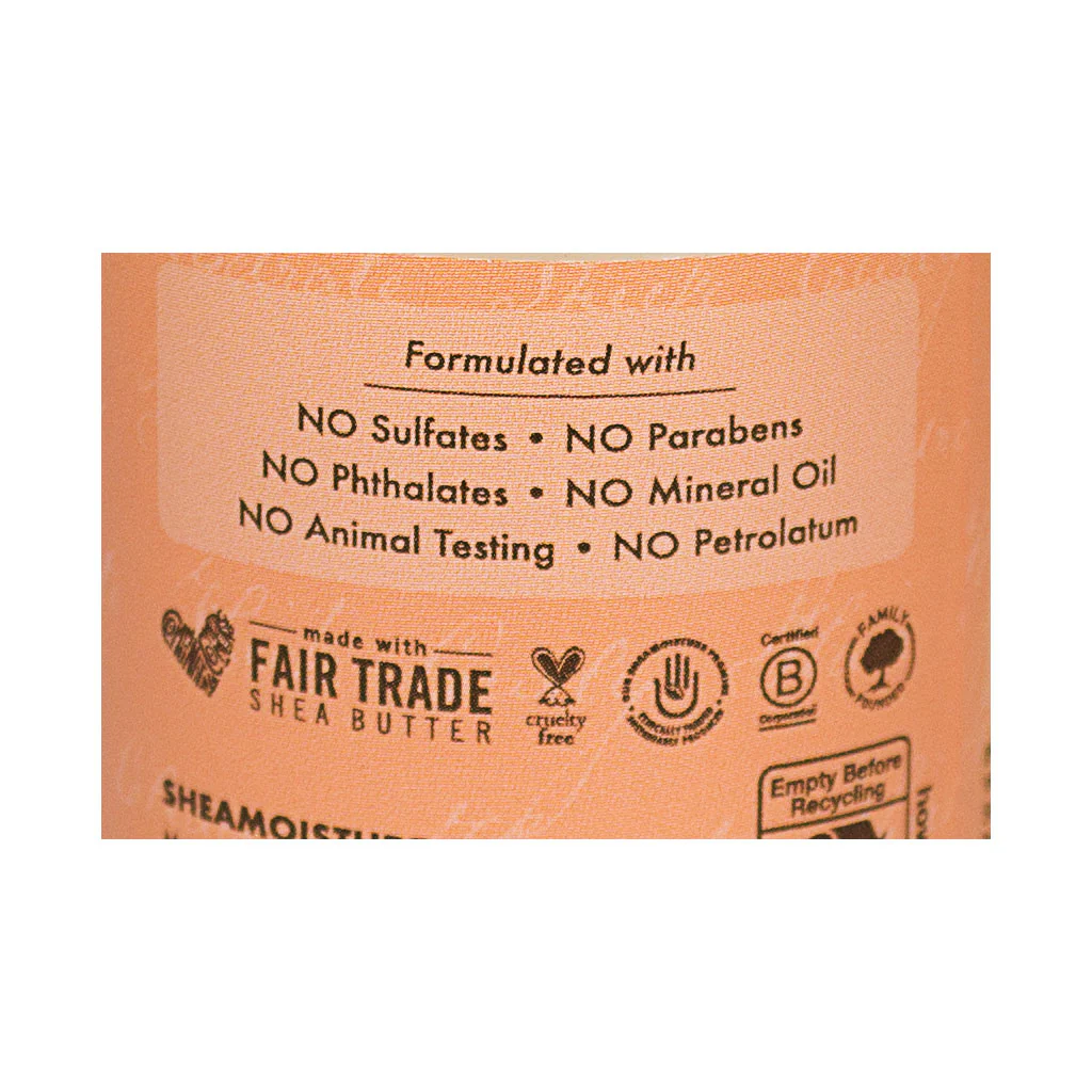 Shea Moisture Coconut Hibiscus Shampoo Curl Plus Shine - 3.2 oz. - Image 2
