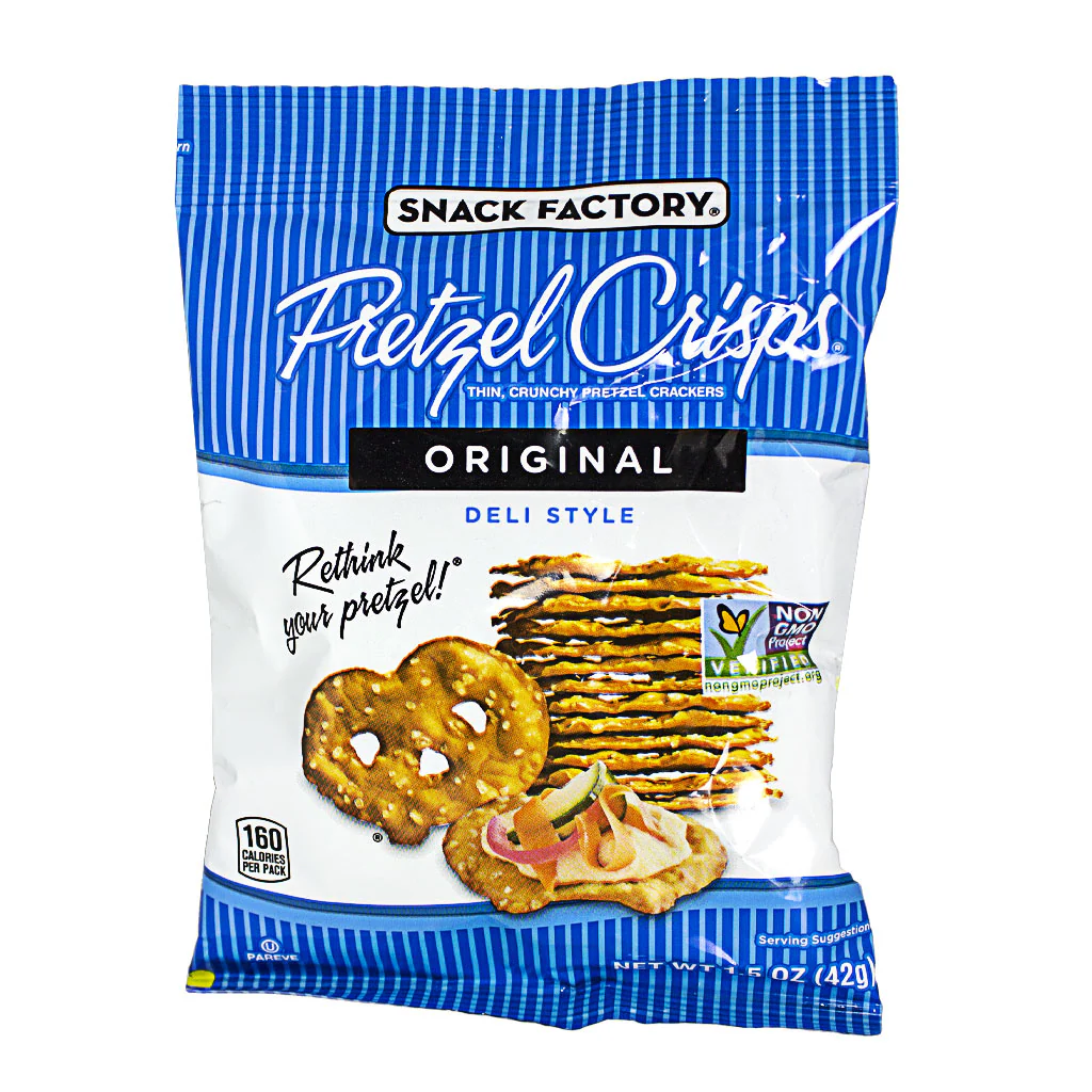 Snack Factory Pretzel Crisps Variety pack - 1.5 oz. - Image 3