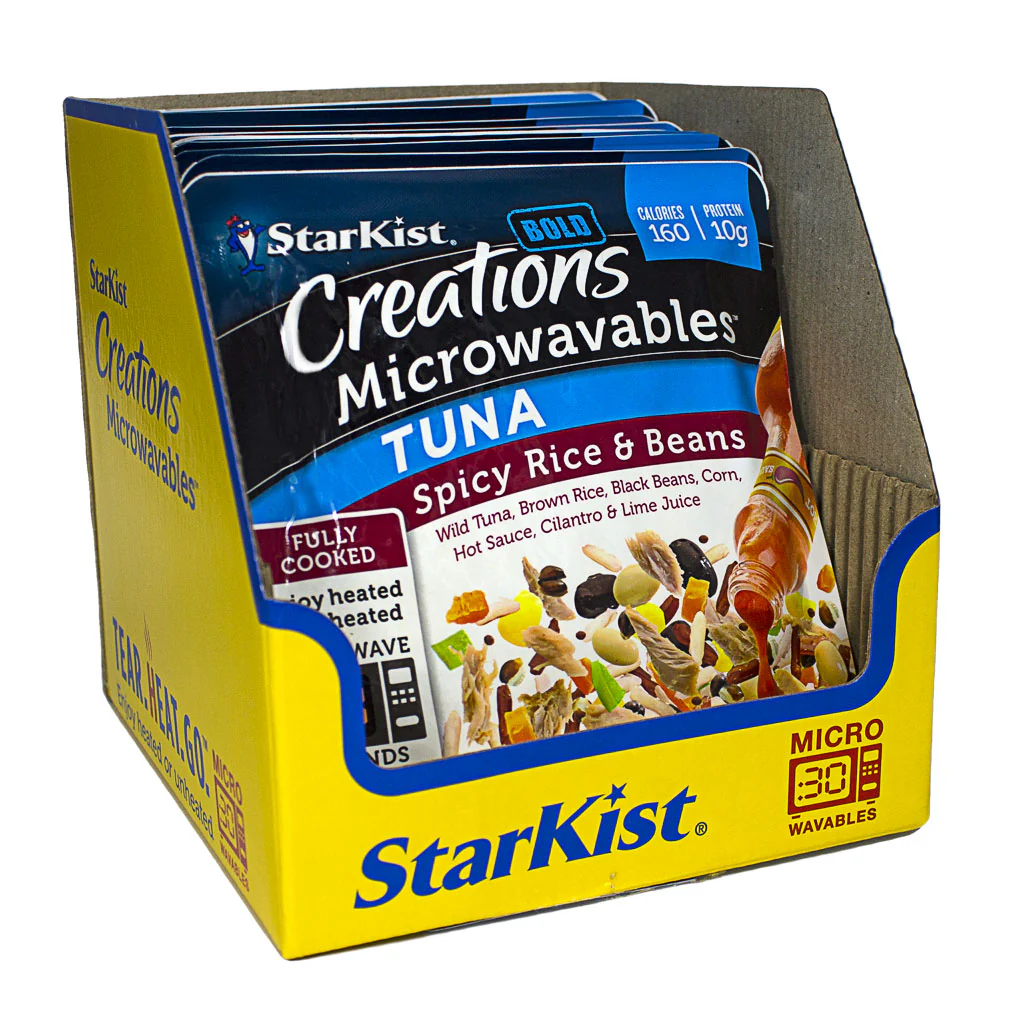 StarKist Creations Microwaveables Tuna Spicy Rice & Beans – 4.5 oz. - Image 2