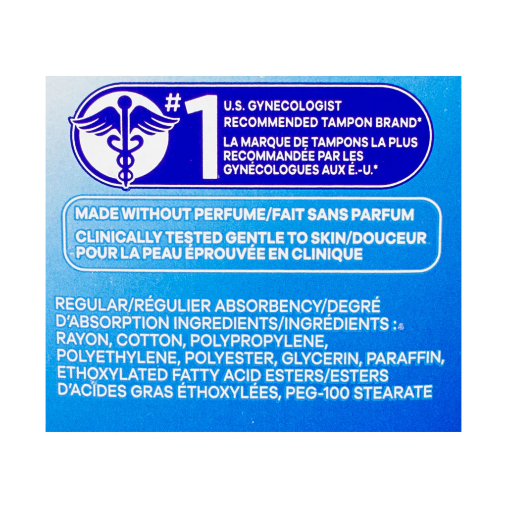 Tampax Compact Pearl Tampons Regular Unscented - 16 ct. - Image 3