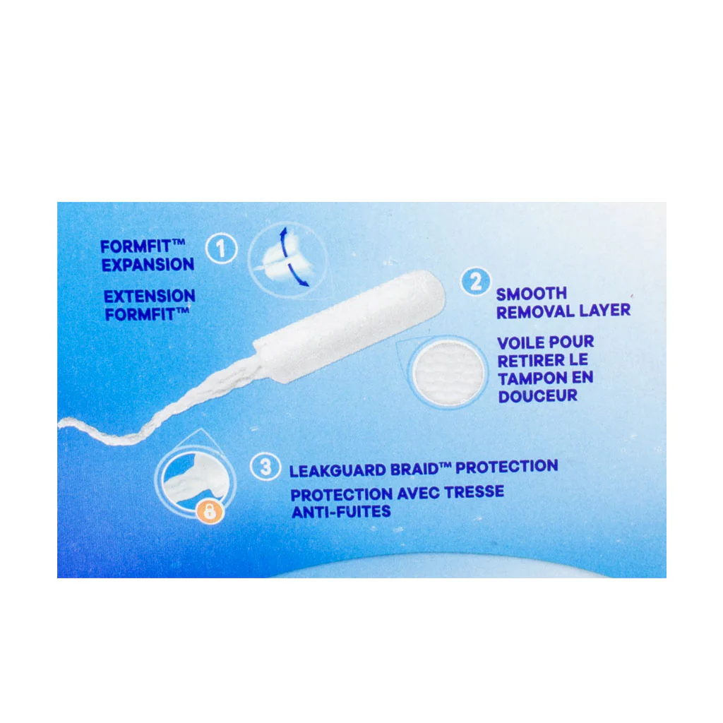 Tampax Compact Pearl Tampons Regular Unscented - 16 ct. - Image 4
