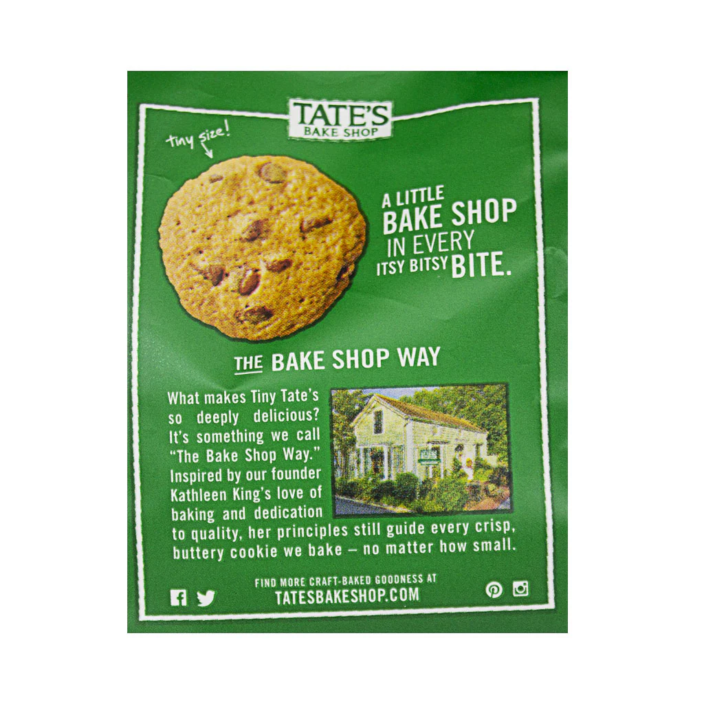 Tate's Bake Shop Itsy Bitsy Chocolate Chip Cookies - 1 oz. - Image 5