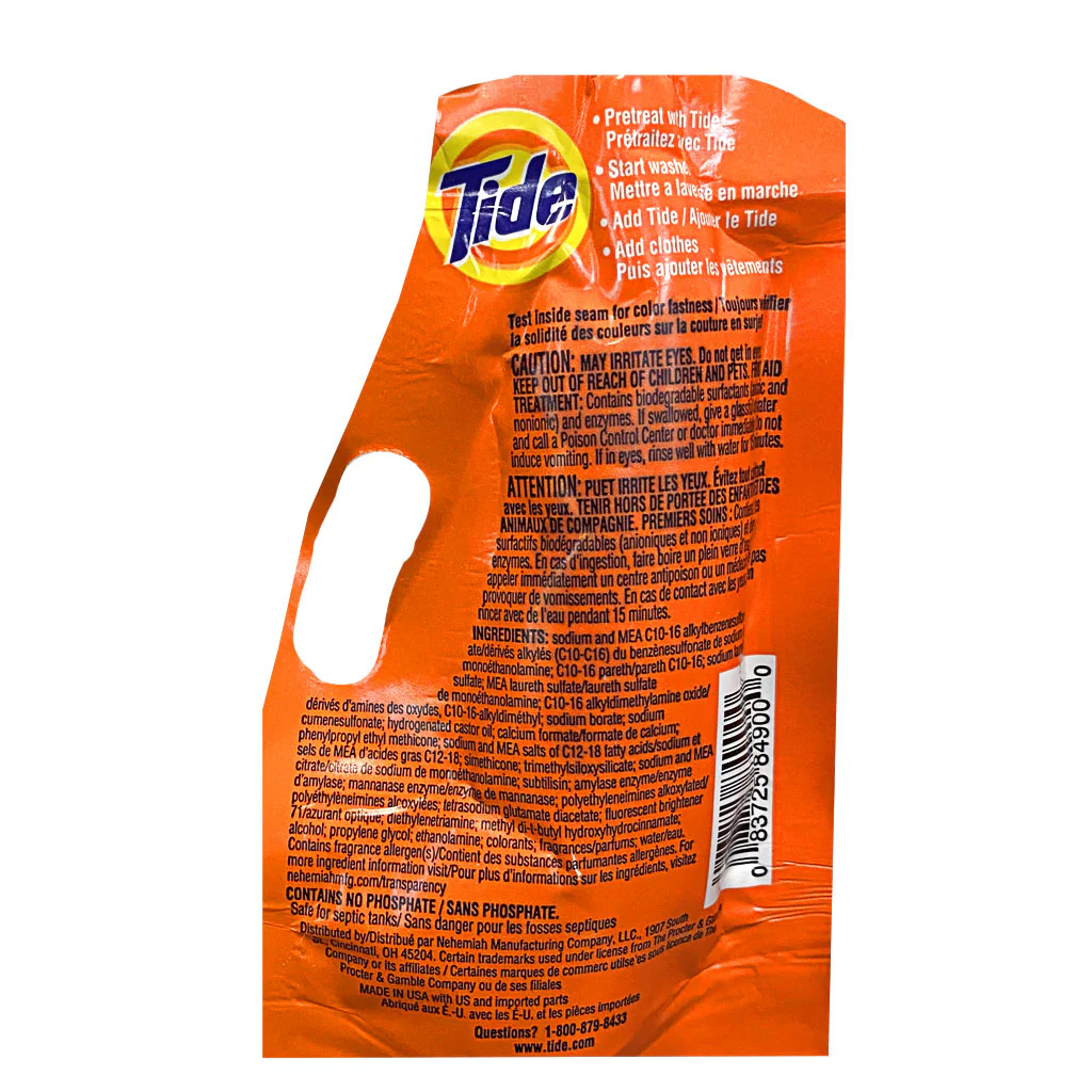 Tide 1 Load Liquid Detergent - 43 ml. - Image 2