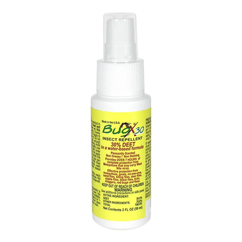 BugX 30% Deet Insect Repellent - 2 oz. Pump